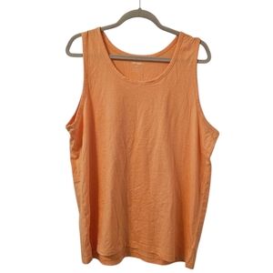 Orange Old Navy Men's Classic Tank Top